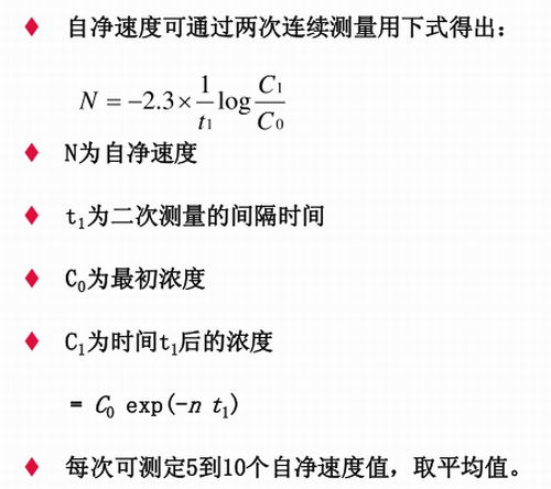 自凈速度